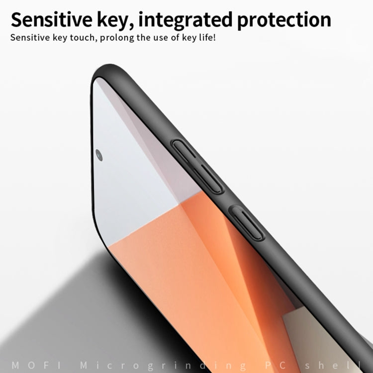 For Redmi Note 13 Pro+ MOFI Micro-Frosted PC Ultra-thin Hard Phone Case(Blue) - Note 13 Pro+ Cases by MOFI | Online Shopping South Africa | PMC TechLife