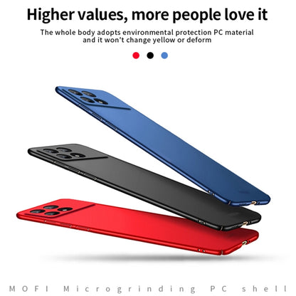 For Xiaomi Redmi K70 / K70 Pro MOFI Micro-Frosted PC Ultra-thin Hard Phone Case(Blue) - K70 Pro Cases by MOFI | Online Shopping South Africa | PMC Jewellery | Buy Now Pay Later Mobicred