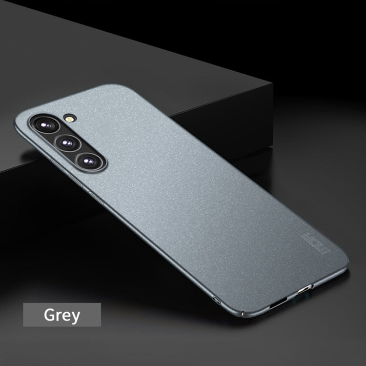 For Samsung Galaxy S24 5G MOFI Fandun Series Frosted PC Ultra-thin All-inclusive Phone Case(Gray) - Galaxy S24 5G Cases by MOFI | Online Shopping South Africa | PMC Jewellery