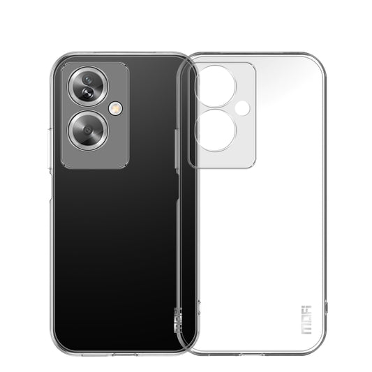 For OPPO A79 5G / A2 MOFI Ming Series Transparent Ultra-thin TPU Phone Case(Transparent) - OPPO Cases by MOFI | Online Shopping South Africa | PMC Jewellery