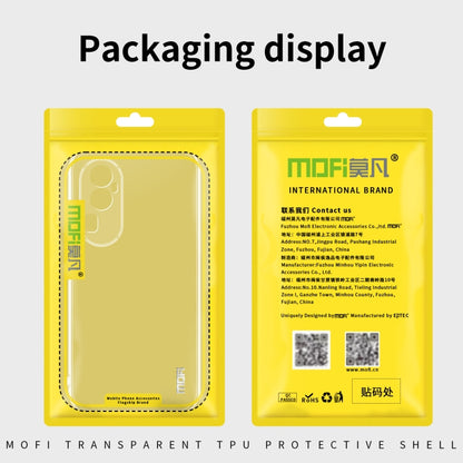 For OPPO A79 5G / A2 MOFI Ming Series Transparent Ultra-thin TPU Phone Case(Transparent) - OPPO Cases by MOFI | Online Shopping South Africa | PMC Jewellery