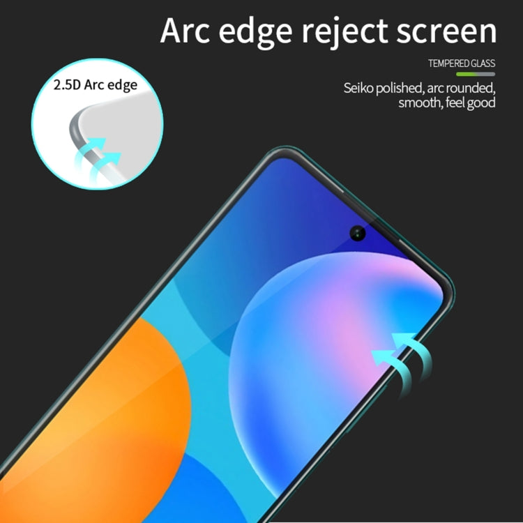 For Xiaomi Redmi Note 12T Pro MOFI 9H 2.5D Full Screen Tempered Glass Film(Black) -  by MOFI | Online Shopping South Africa | PMC Jewellery