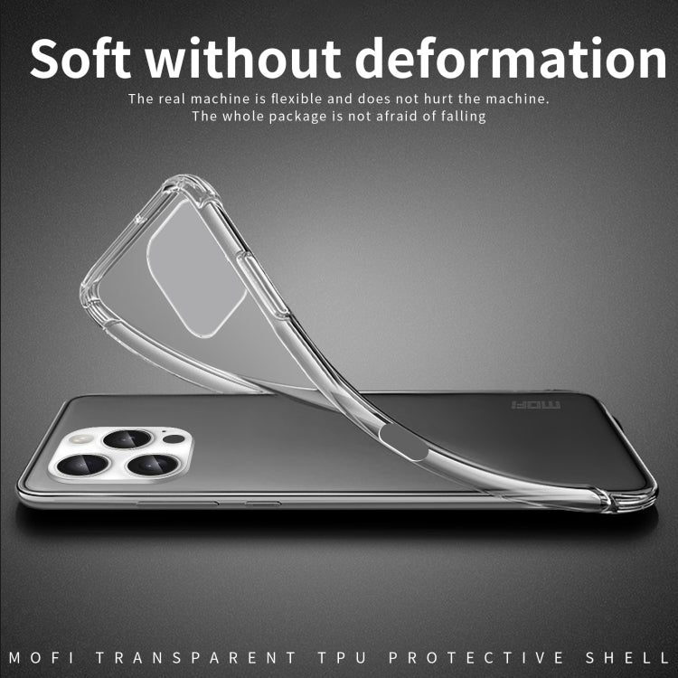 For iPhone 16 Pro MOFI Ming Series Ultra-thin TPU Phone Case(Transparent) - More iPhone Cases by MOFI | Online Shopping South Africa | PMC Jewellery | Buy Now Pay Later Mobicred