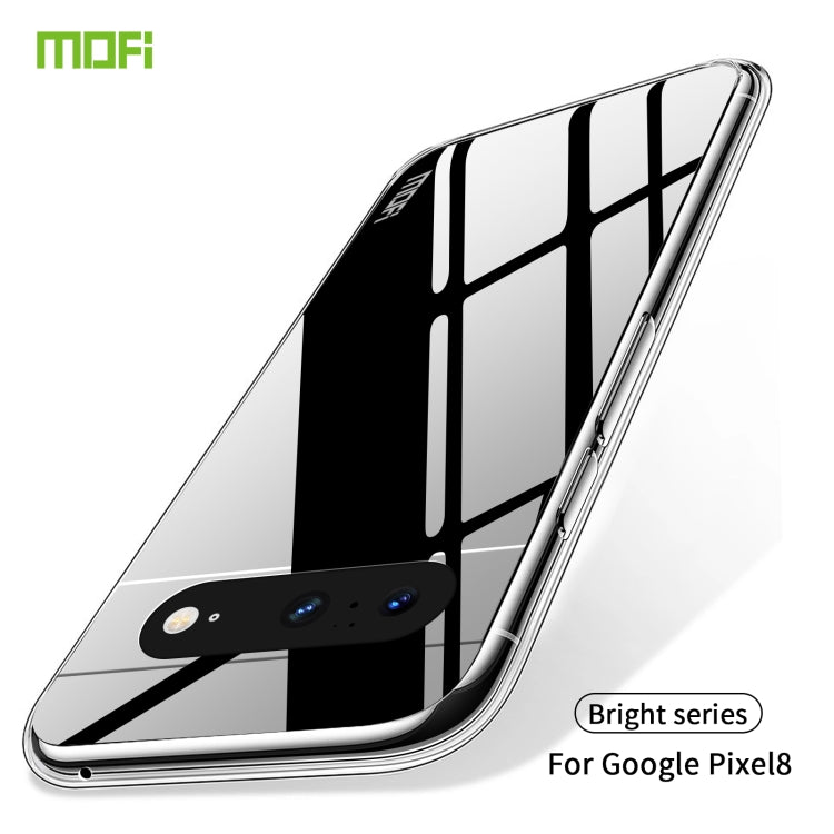 For Google Pixel 8 MOFI Ming Series Ultra-thin TPU Phone Case(Transparent) - Google Cases by MOFI | Online Shopping South Africa | PMC Jewellery