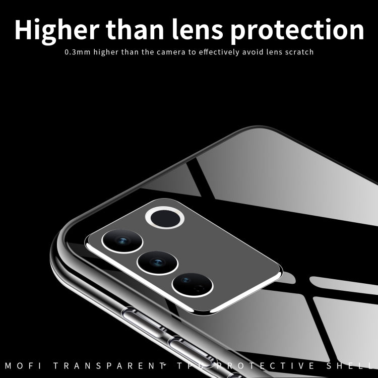 For vivo S17 MOFI Ming Series Ultra-thin TPU Phone Case(Transparent) - vivo Cases by MOFI | Online Shopping South Africa | PMC Jewellery