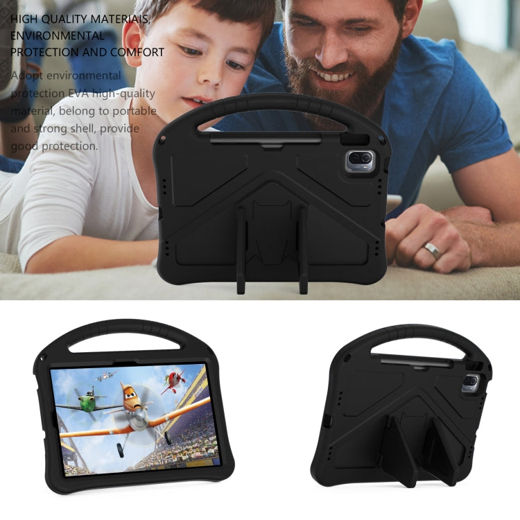 For Xiaomi Pad 6 Pro 2023 EVA Flat Anti Falling Protective Case Shell with Holder(Black) - More Tablet Cases by PMC TechLife | Online Shopping South Africa | PMC TechLife | Buy Now Pay Later Mobicred