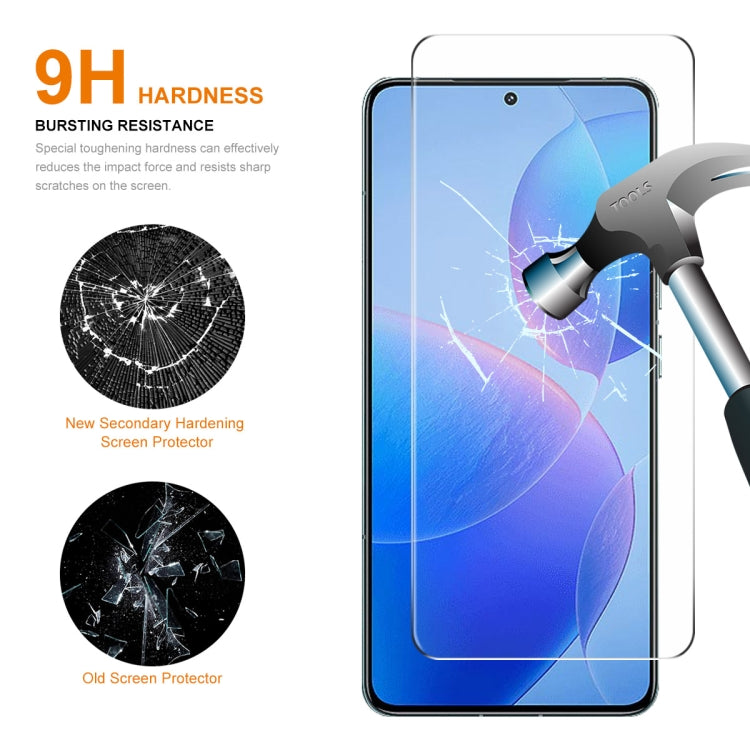 For Redmi K70 / K70 Pro / K70E 10pcs ENKAY Hat-Prince 0.26mm 9H 2.5D High Aluminum-silicon Tempered Glass Film - K70 Tempered Glass by ENKAY | Online Shopping South Africa | PMC Jewellery