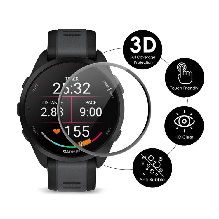 For Garmin Forerunner 165 / 165 Music ENKAY 3D Full Coverage Soft PC Edge PMMA HD Screen Protector Film - free shipping - PMC TechLife - Order now!
