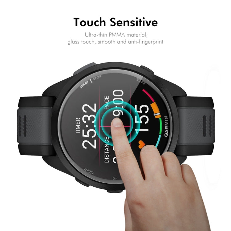 For Garmin Forerunner 165 / 165 Music ENKAY 3D Full Coverage Soft PC Edge PMMA HD Screen Protector Film - free shipping - PMC TechLife - Order now!