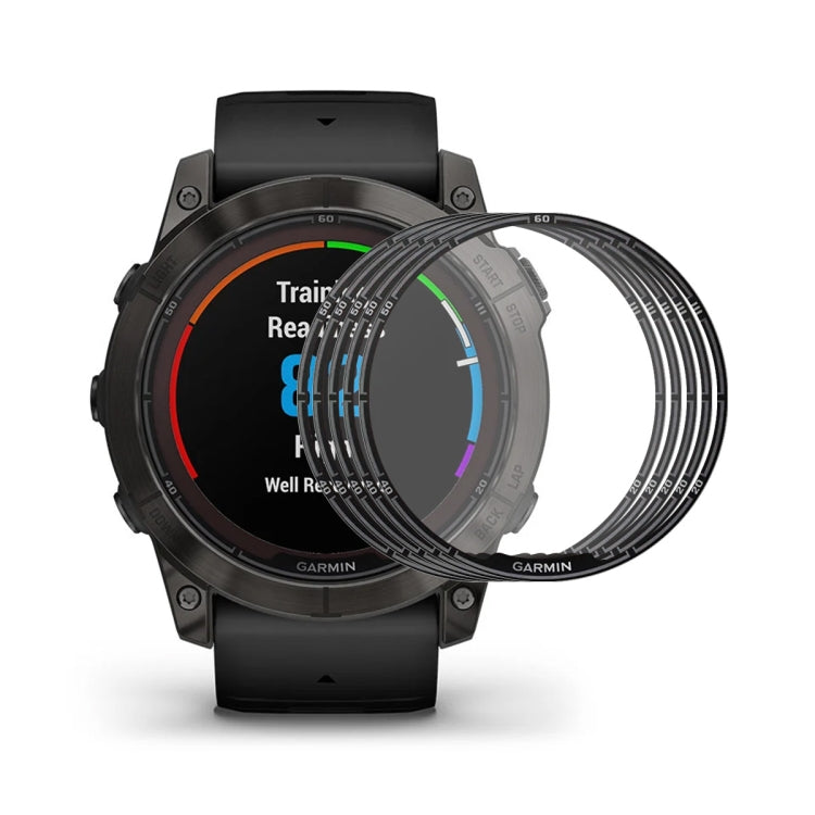 For Garmin Fenix 7X Pro 5pcs ENKAY 3D Full Coverage Soft PC Edge PMMA HD Screen Protector Film - free shipping - PMC TechLife - Order now!