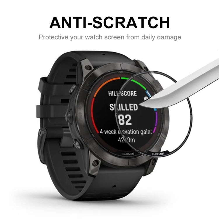 For Garmin Fenix 7X Pro 10pcs ENKAY 3D Full Coverage Soft PC Edge PMMA HD Screen Protector Film - free shipping - PMC TechLife - Order now!