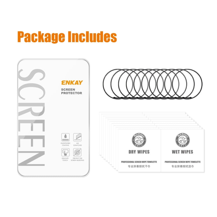 For Garmin Fenix 7X Pro 10pcs ENKAY 3D Full Coverage Soft PC Edge PMMA HD Screen Protector Film - free shipping - PMC TechLife - Order now!