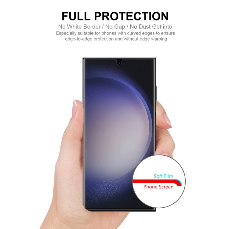 For Samsung Galaxy S23 Ultra 5G 5pcs ENKAY Hat-Prince Full Glue Coverage Soft Explosion-proof Hydrogel Film - For Samsung by ENKAY | Online Shopping South Africa | PMC Jewellery | Buy Now Pay Later Mobicred