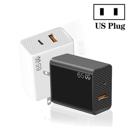 GaN PD48W Type-C PD3.0 + USB3.0 Fast Charger ，US Plug(Black) - USB Charger by PMC Jewellery | Online Shopping South Africa | PMC Jewellery | Buy Now Pay Later Mobicred