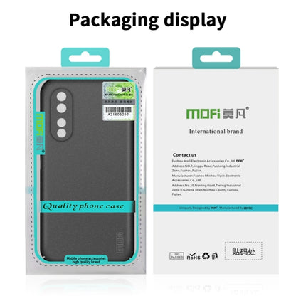 For Honor 90 MOFI Fandun Series Frosted PC Ultra-thin All-inclusive Phone Case(Green) - Honor Cases by MOFI | Online Shopping South Africa | PMC Jewellery