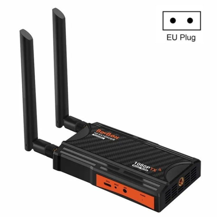 009 200m HD Video Transmitter Receiver WIFI 5.8 Wireless Display Dongle Adapter(EU Plug) - Adapter by PMC TechLife | Online Shopping South Africa | PMC TechLife | Buy Now Pay Later Mobicred