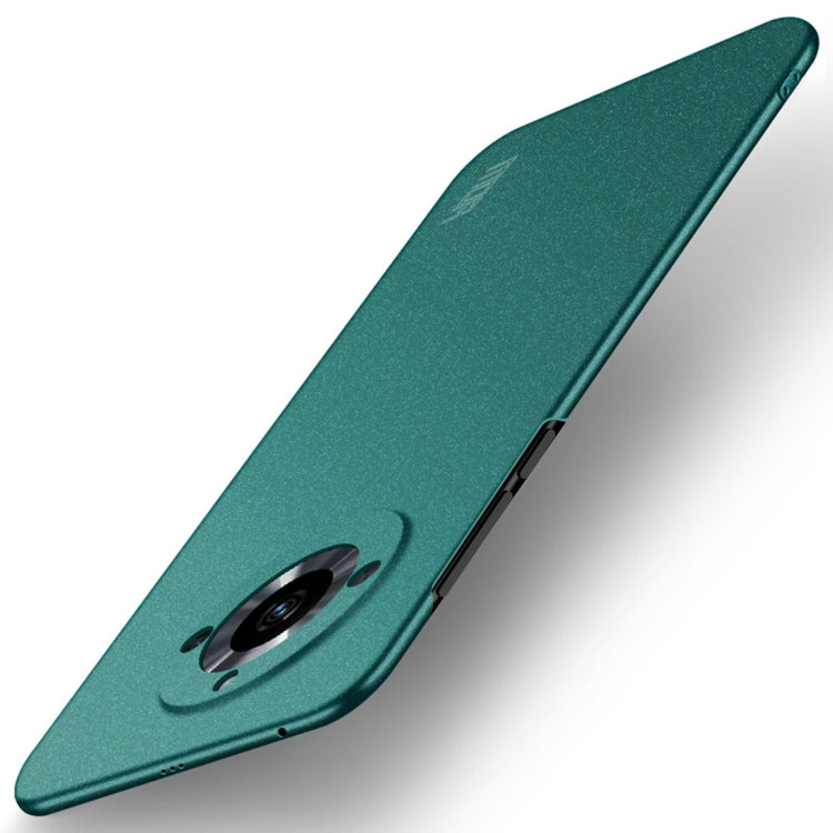 For Realme 11 Pro MOFI Fandun Series Frosted PC Ultra-thin All-inclusive Phone Case(Green) - Realme Cases by MOFI | Online Shopping South Africa | PMC Jewellery