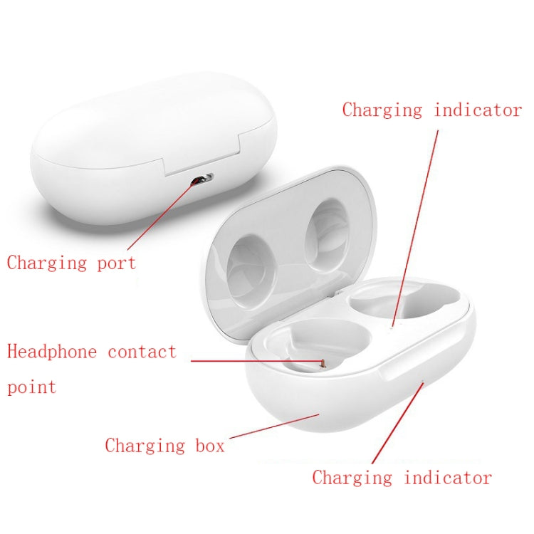 For Samsung Galaxy Galaxy Buds SM-R170 Wireless Earphone Charging Box(White) - Other Accessories by PMC Jewellery | Online Shopping South Africa | PMC Jewellery | Buy Now Pay Later Mobicred