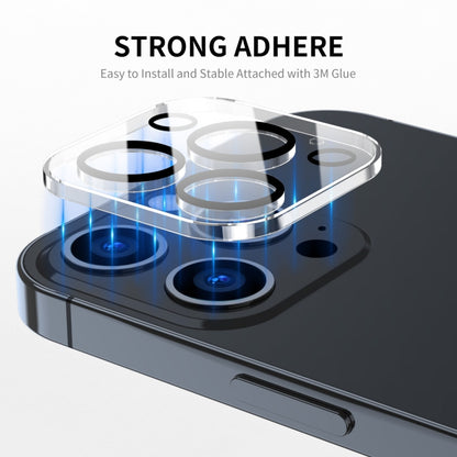 For iPhone 16 Pro / 16 Pro Max 2pcs ENKAY Hat-Prince 9H Rear Camera Lens Tempered Glass Film - iPhone 16 Pro Max Tempered Glass by ENKAY | Online Shopping South Africa | PMC Jewellery | Buy Now Pay Later Mobicred