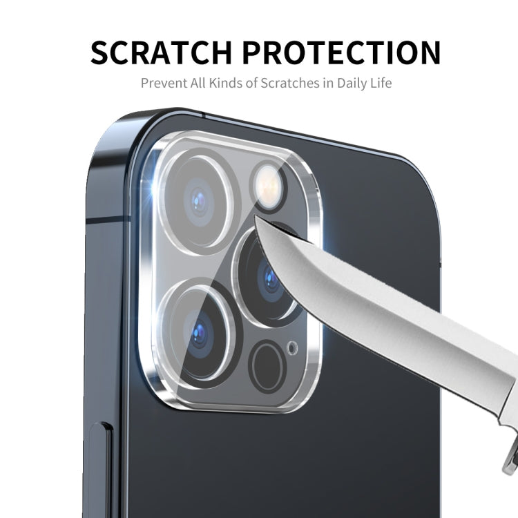 For iPhone 16 Pro / 16 Pro Max 2pcs ENKAY Hat-Prince 9H Rear Camera Lens Tempered Glass Film - iPhone 16 Pro Max Tempered Glass by ENKAY | Online Shopping South Africa | PMC Jewellery | Buy Now Pay Later Mobicred