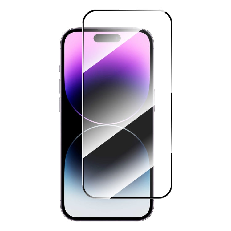 For iPhone 16 Pro Max ENKAY Full Glue High Aluminum-silicon Tempered Glass Film - iPhone 16 Pro Max Tempered Glass by ENKAY | Online Shopping South Africa | PMC Jewellery | Buy Now Pay Later Mobicred