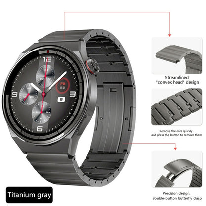 For Honor Watch GS Pro Titanium Alloy Quick Release Watch Band(Gray) - Watch Bands by PMC Jewellery | Online Shopping South Africa | PMC Jewellery