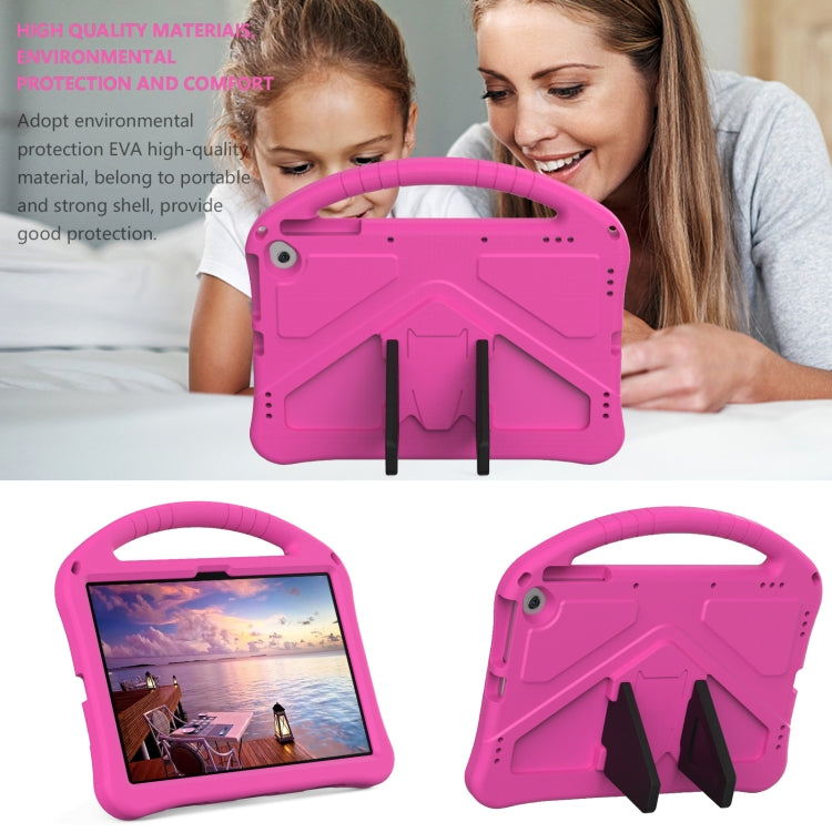 For Google Pixel Tablet 11 2023 EVA Shockproof Tablet Case with Holder(RoseRed) - Google by PMC TechLife | Online Shopping South Africa | PMC TechLife | Buy Now Pay Later Mobicred