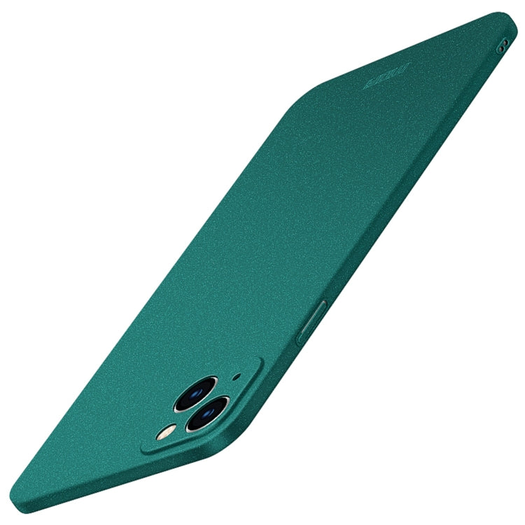 For iPhone 15 Pro Max MOFI Fandun Series Frosted PC Ultra-thin All-inclusive Phone Case(Green) - iPhone 15 Pro Max Cases by MOFI | Online Shopping South Africa | PMC Jewellery