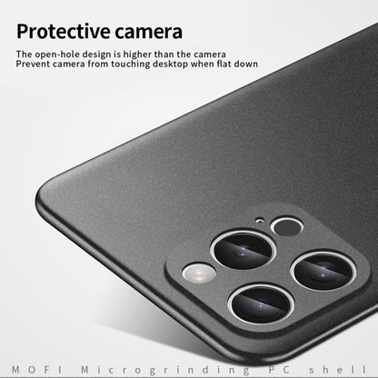 For iPhone 16 Pro Max MOFI Fandun Series Frosted PC Ultra-thin All-inclusive Phone Case(Black) - iPhone 16 Pro Max Cases by MOFI | Online Shopping South Africa | PMC Jewellery | Buy Now Pay Later Mobicred