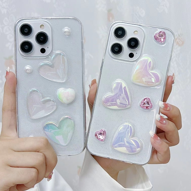 For iPhone XR Love Epoxy TPU Phone Case(Pink) - free shipping - PMC TechLife - Order now!