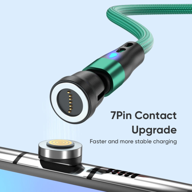 ENKAY PD60W Type-C to Type-C / 8 Pin / Micro USB Magnetic 540 Degrees Rotating Fast Charging Cable, Length:1m(Black) - Charging Cable & Head by ENKAY | Online Shopping South Africa | PMC Jewellery | Buy Now Pay Later Mobicred