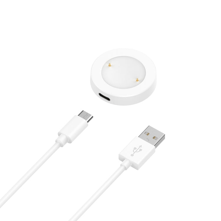 For Honor Watch 4 Split Mmagnetic Suction Watch Charging Cable, Length: 1m(White) - Charger by PMC TechLife | Online Shopping South Africa | PMC TechLife | Buy Now Pay Later Mobicred