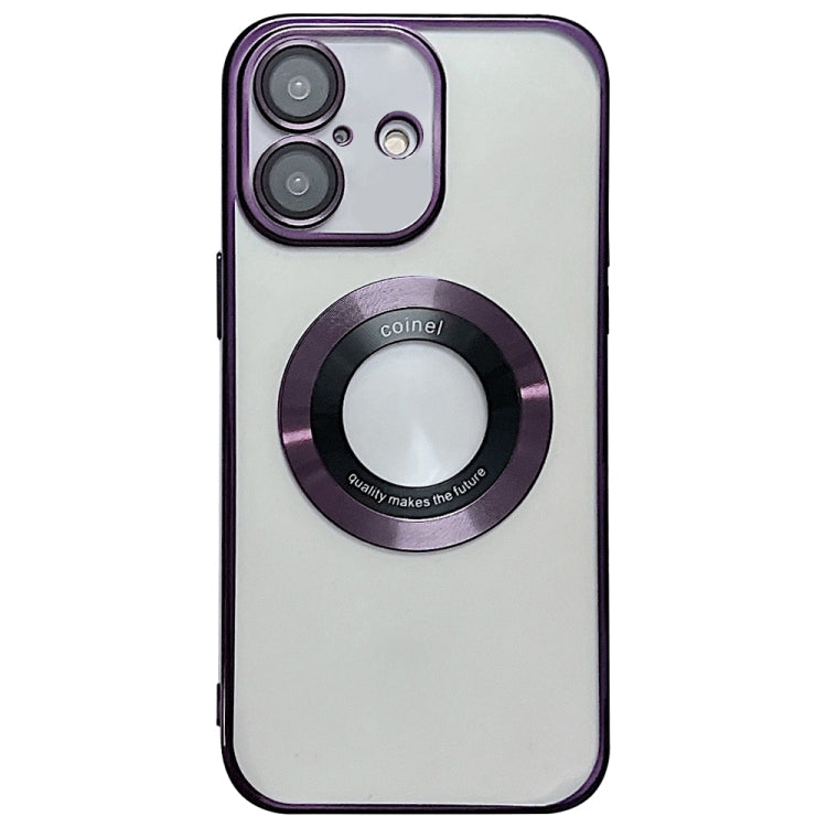 For iPhone 16 Plus Electroplating Magsafe TPU Phone Case(Purple) - iPhone 16 Plus Cases by PMC Jewellery | Online Shopping South Africa | PMC Jewellery | Buy Now Pay Later Mobicred