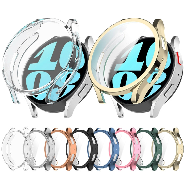 For Samsung Galaxy Watch6 44mm Full Coverage TPU Electroplated Watch Protective Case(Green) - free shipping - PMC TechLife - Order now!