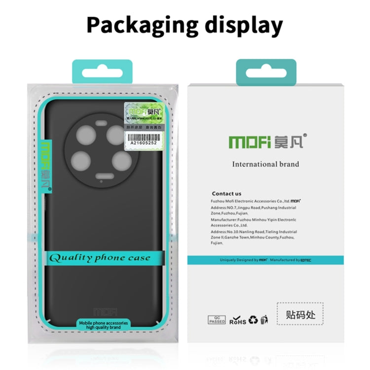 For Xiaomi 13 Ultra MOFI Micro-Frosted PC Ultra-thin Hard Phone Case(Black) - 13 Ultra Cases by MOFI | Online Shopping South Africa | PMC TechLife