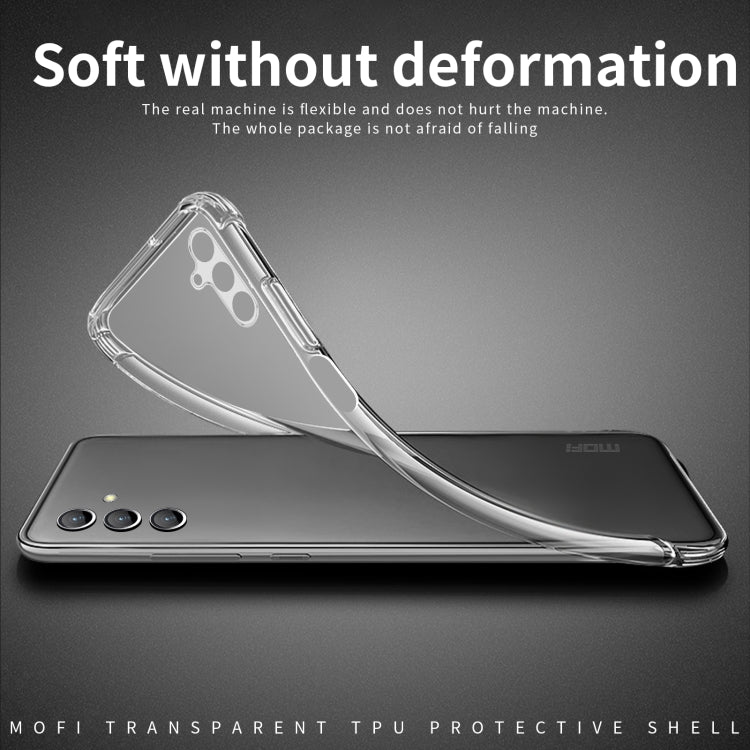 For Samsung Galaxy M34 5G MOFI Ming Series Ultra-thin TPU Phone Case(Transparent) - Galaxy Phone Cases by MOFI | Online Shopping South Africa | PMC Jewellery