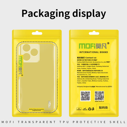 For Realme GT5 Pro MOFI Ming Series Ultra-thin TPU Phone Case(Transparent) - GT5 Pro Cases by MOFI | Online Shopping South Africa | PMC Jewellery