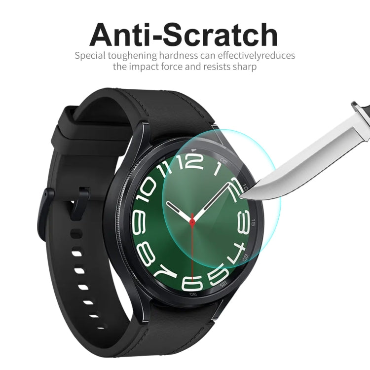 For Samsung Galaxy Watch6 Classic 47mm ENKAY 0.2mm 9H Tempered Glass Screen Protector Watch Film - Screen Protector by ENKAY | Online Shopping South Africa | PMC Jewellery