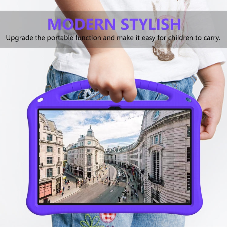 For Samsung Galaxy Tab S10 Ultra 14.6 EVA Shockproof Tablet Case with Holder(Purple) - Tab S10 Ultra Cases by PMC Jewellery | Online Shopping South Africa | PMC Jewellery | Buy Now Pay Later Mobicred