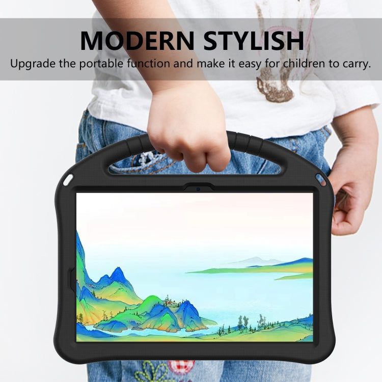 For Samsung Galaxy Tab S10 EVA Shockproof Tablet Case with Holder(Black) - Tab S10 Cases by PMC Jewellery | Online Shopping South Africa | PMC Jewellery | Buy Now Pay Later Mobicred