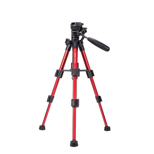 JMARY KP-2203 Portable Aluminum Alloy Telescopic SLR Camera Phone Photography Tripod(Red) - Tripods by Jmary | Online Shopping South Africa | PMC Jewellery | Buy Now Pay Later Mobicred