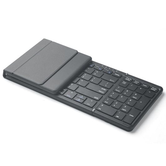 B099 Tablets Laptops 3-Mode Wireless Bluetooth Keyboard Rechargeable Folding Silent Keyboard - Wireless Keyboard by PMC Jewellery | Online Shopping South Africa | PMC Jewellery | Buy Now Pay Later Mobicred