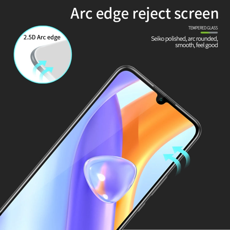 For Xiaomi Redmi 13C MOFI 9H 2.5D Full Screen Tempered Glass Film(Black) -  by MOFI | Online Shopping South Africa | PMC Jewellery