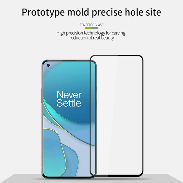 For OnePlus Nord CE3 MOFI 9H 2.5D Full Screen Tempered Glass Film(Black) - OnePlus Tempered Glass by MOFI | Online Shopping South Africa | PMC TechLife