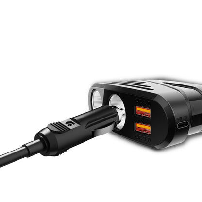 TR-31 PD 18W High Power Type-C + Dual USB QC 3.0 Fast Charger - Car Charger by PMC Jewellery | Online Shopping South Africa | PMC Jewellery | Buy Now Pay Later Mobicred