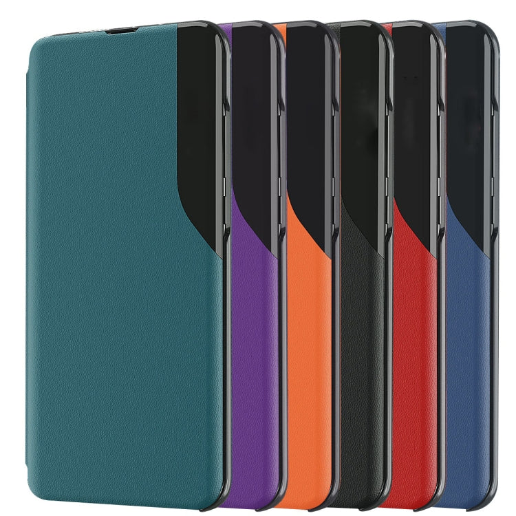 For Xiaomi 14 Attraction Flip Holder Leather Phone Case(Green) - 14 Cases by PMC TechLife | Online Shopping South Africa | PMC TechLife