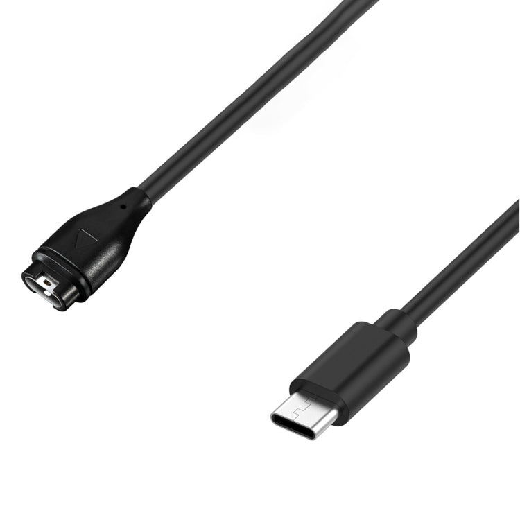 For Garmin Epix Pro Type-C Port Watch Charger With Data Transmission(Black) - Charger by PMC TechLife | Online Shopping South Africa | PMC TechLife | Buy Now Pay Later Mobicred