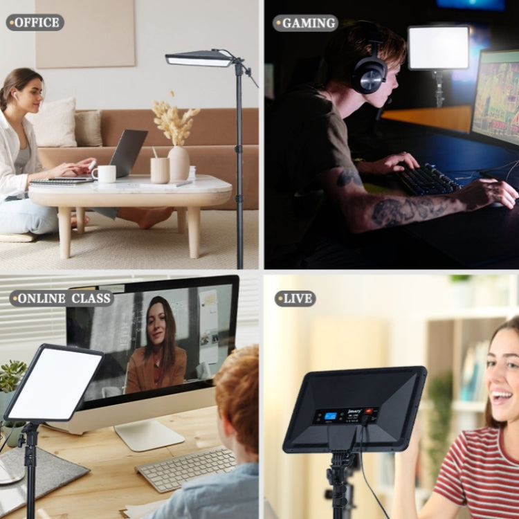 Jmary FM-17RS Video Conferencing Panel Studio Soft Light Photography LED Video Light - free shipping - PMC TechLife - Order now!