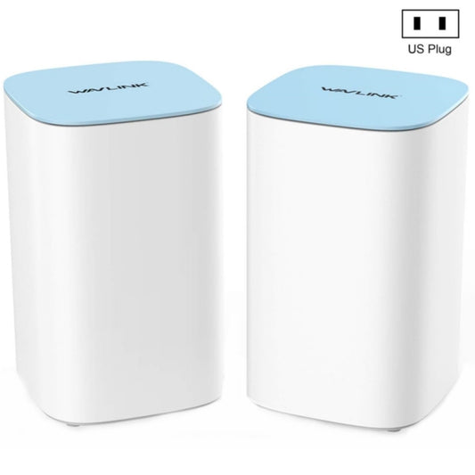 WAVLINK WN551K2 2pcs AC3000 WiFi Wireless Repeater Built-in Antenna Tri-Band Mesh Wireless Router, Plug:US Plug - Wireless Routers by WAVLINK | Online Shopping South Africa | PMC Jewellery | Buy Now Pay Later Mobicred