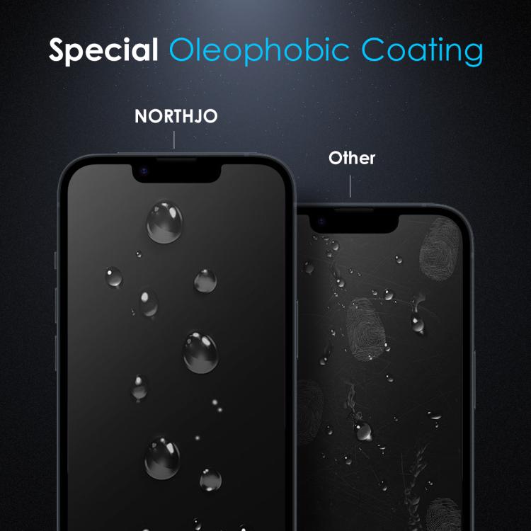 For iPhone 16e NORTHJO A++ Screen Protector Tempered Glass Film(Clear) - free shipping - PMC TechLife - Order now!